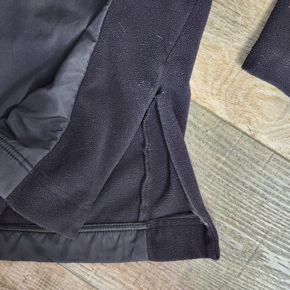 Kate Lord Golf Windbreaker Fleece Black Quarter Zip Jacket S Everyday Athletic - Picture 5 of 9